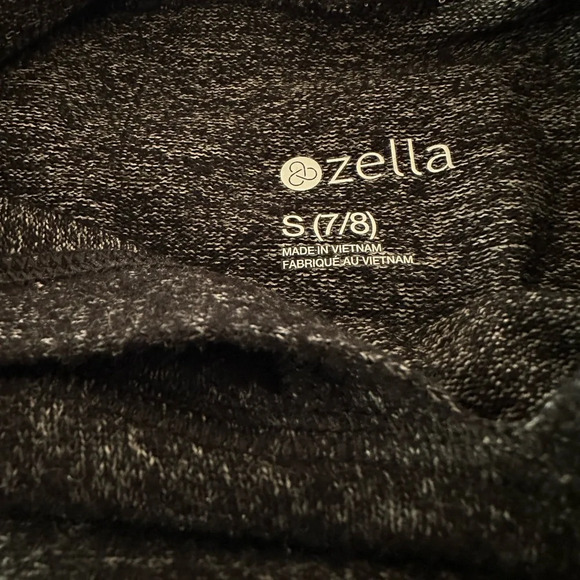 ZELLA Hooded Black Gray Small Long Sleeves Small Active Wear BNWT - Picture 4 of 9